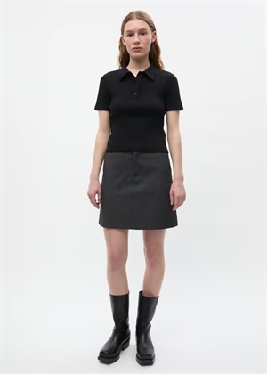 Enalessia skirt 7248 Dark Grey Mel. Envii 